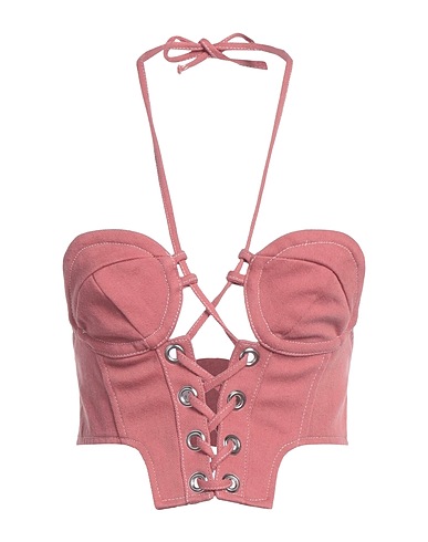 JULFER Top Rosa antico 100% Cotone