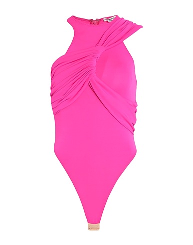 ALESSANDRO VIGILANTE TOPWEAR Fuchsia 95% Polyester, 5% Elastane