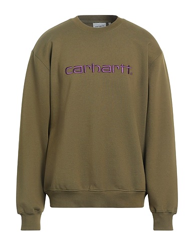 CARHARTT Sweatshirt Militärgrün 58% Baumwolle, 42% Polyester, Elastan
