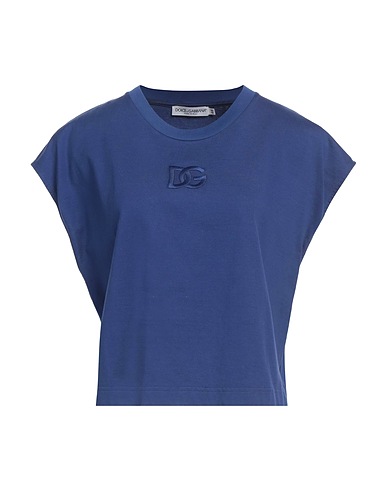 DOLCE&GABBANA T-shirt Midnight blue 100% Cotton