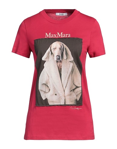 MAX MARA T-shirt Magenta 100% Cotton