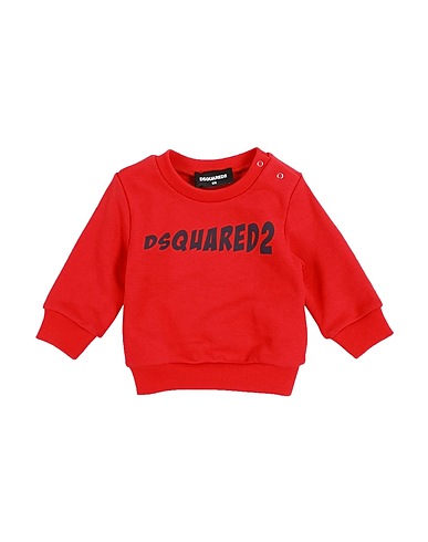 DSQUARED2 Sweatshirt Red 100% Cotton, Elastane