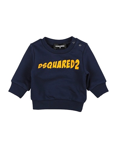 DSQUARED2 Felpa Blu notte 100% Cotone, Elastan