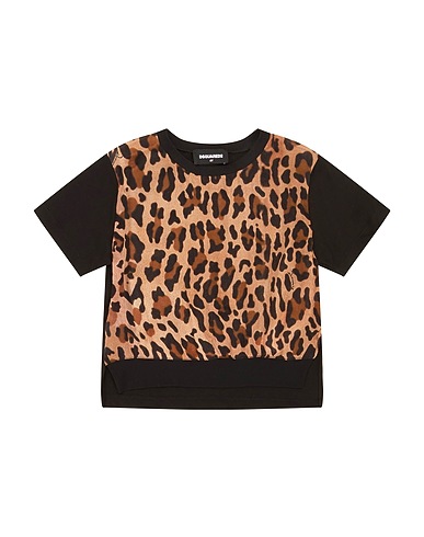 DSQUARED2 T-shirt Camel 100% Viscose, Cotton, Elastane