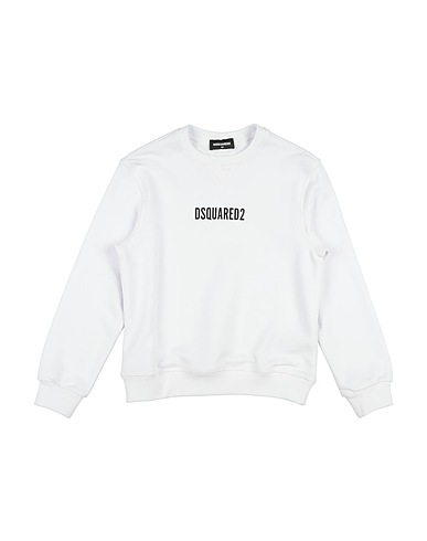 DSQUARED2 Sweatshirt White 100% Cotton, Elastane