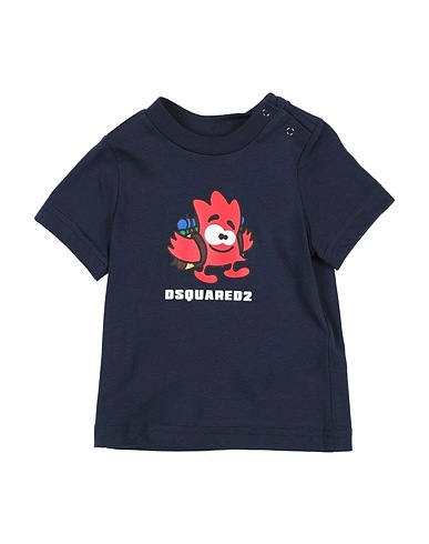 DSQUARED2 T-shirt Navy blue 100% Cotton
