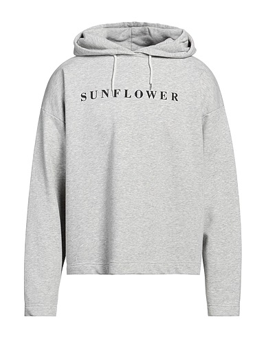 SUNFLOWER Hooded sweatshirt Grey 70% Cotton, 30% Polyester