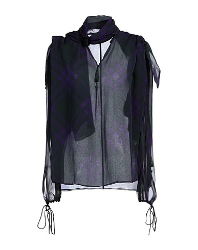BURBERRY Silk top Dark green 100% Silk