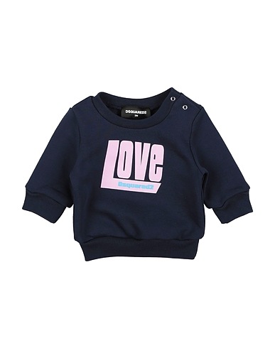 DSQUARED2 Sweatshirt Midnight blue 100% Cotton
