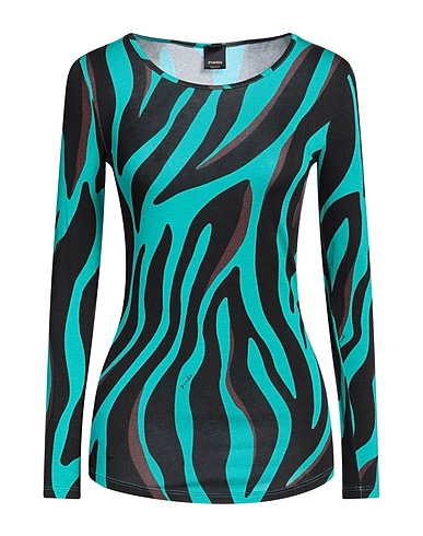 PINKO T-shirt Black 80% Viscose, 15% Wool, 5% Elastane