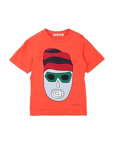 MARNI T-shirt Orange 100% Cotton