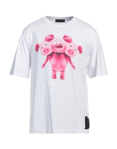 DRHOPE T-shirt White 100% Cotton