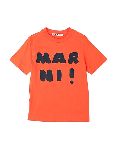 MARNI T-shirt Orange 100% Cotton