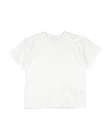 MM6 MAISON MARGIELA T-shirt Bianco 100% Cotone, Viscosa