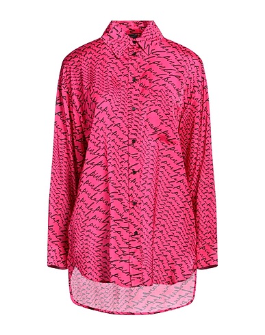 PINKO Patterned shirts & blouses Fuchsia 100% Viscose