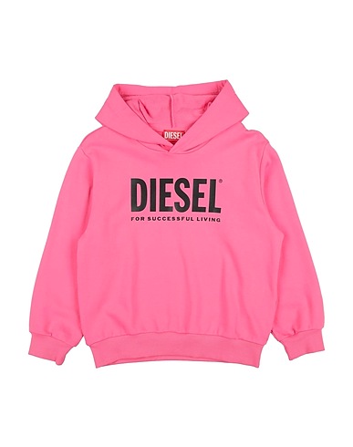 DIESEL Sweatshirt Fuchsia 100% Cotton, Elastane