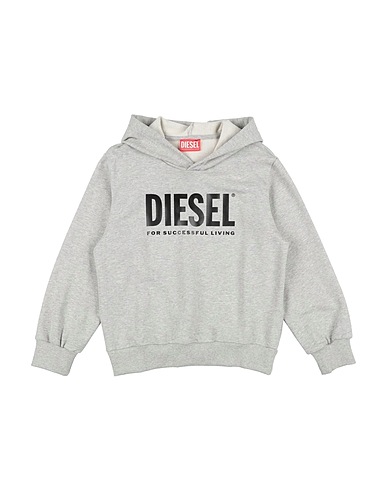 DIESEL Sweatshirt Grey 100% Cotton, Elastane