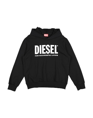 DIESEL Sweatshirt Black 100% Cotton, Elastane