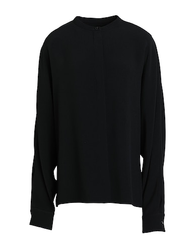 JIL SANDER Solid color shirts & blouses 54% Viscose, 46% Acetate