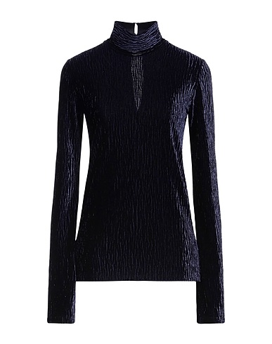 FORTE_FORTE Top Midnight blue 90% Polyester, 10% Elastane