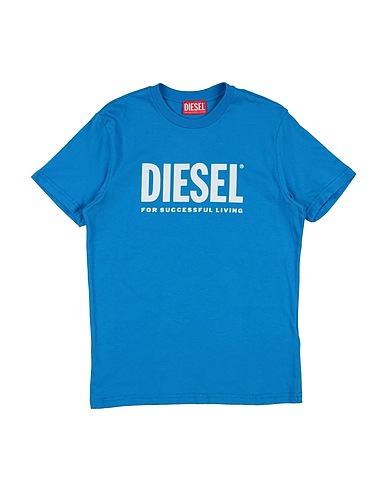 DIESEL T-shirt Azure 100% Cotton