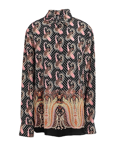 ETRO Patterned shirts & blouses Black 100% Silk