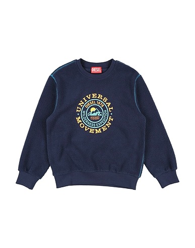 DIESEL スウェット ネイビー ポリエステル 68% / コットン 32%