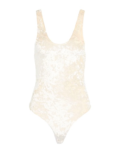 FORTE_FORTE TOPS & TEES Ivory 94% Polyester, 6% Elastane