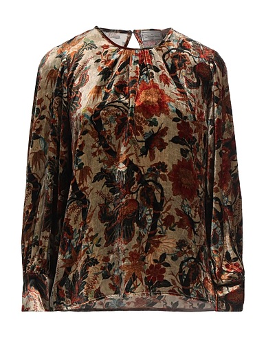PIERRE-LOUIS MASCIA Top Sage green 82% Viscose, 18% Silk