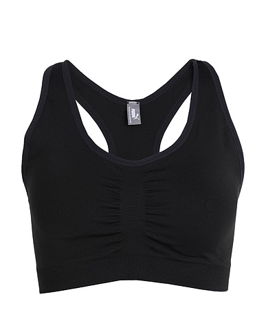 PUMA Top 4KEEPS SHAPELUXE SEAMLESS BRA
 Black 92% Nylon, 8% Elastane, Lycra®