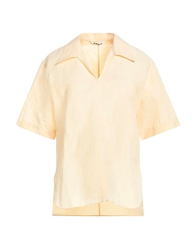 AURALEE Top Beige 55% Linen, 45% Cotton