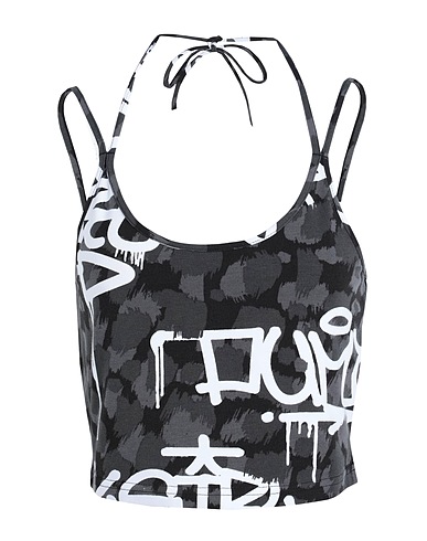 PUMA x X-GIRL Top PUMA X X-GIRL AOP Crop Top
 Blei 93% Baumwolle, 7% Elastan