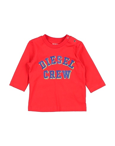 DIESEL T-shirt Red 100% Cotton