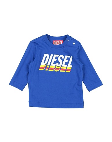 DIESEL T-shirt Blue 100% Cotton