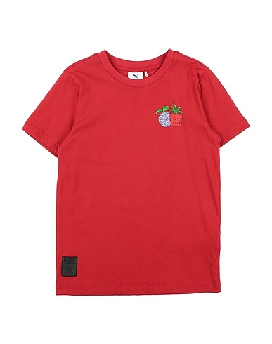 PUMA T-shirt PUMA X ONE PIECE Graphic Tee
 Red 100% Cotton, Polyester
