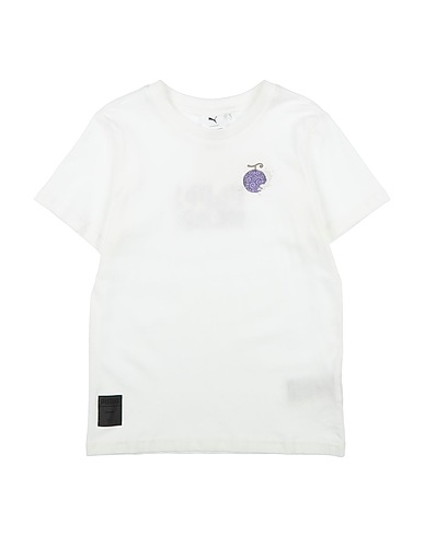PUMA T-shirt PUMA X ONE PIECE Graphic Tee White 100% Cotton, Polyester