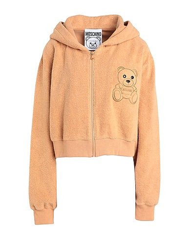 MOSCHINO Hooded sweatshirt Beige 100% Cotton