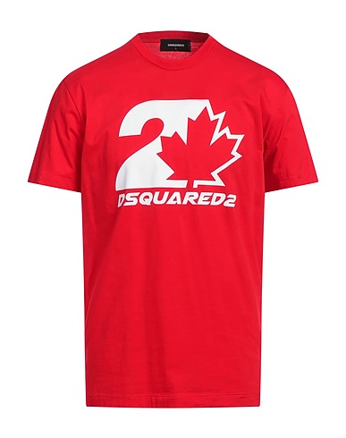 DSQUARED2 Ｔシャツ レッド コットン 100%