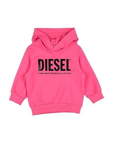 DIESEL Sweatshirt Fuchsia 100% Cotton, Elastane