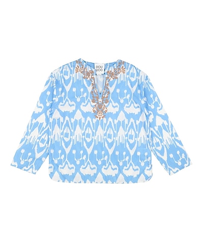 DOUUOD Top 100% Cotton, Polyester