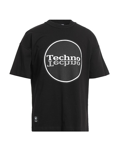 THE WORKSHOP Berlin T-shirt Black 100% Cotton