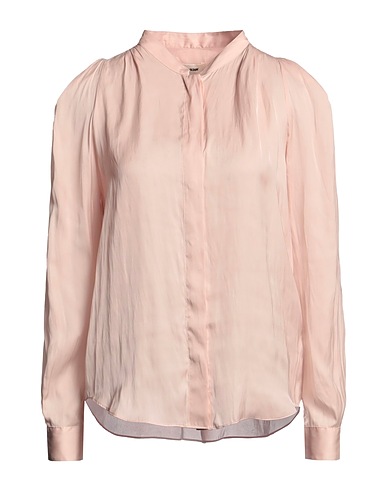 ZADIG&VOLTAIRE Solid color shirts & blouses Blush 57% Polyester, 43% Recycled polyester