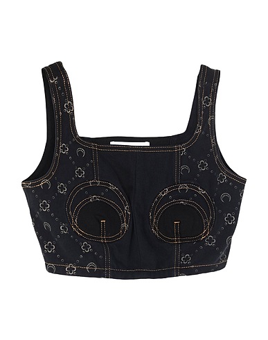 MARINE SERRE Top 100% Cotton