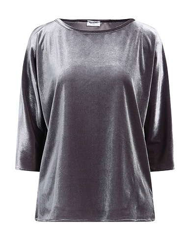 RUE DU BAC Top Grey 98% Polyester, 2% Elastane