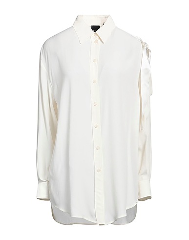 PINKO Solid colour shirts & blouses Ivory 76% Acetate, 24% Silk, Polyester