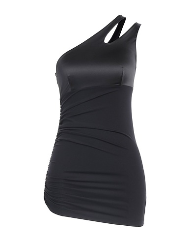 NO KA 'OI One-shoulder top Black 62% Polyamide, 38% Elastane