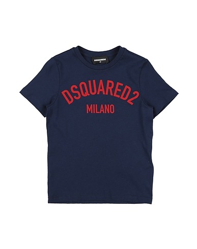 DSQUARED2 T-shirt Bleu marine 100% Coton