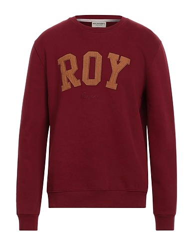 ROŸ ROGER'S Sweatshirt Burgundy 100% Cotton