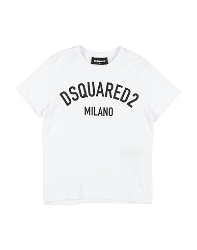 DSQUARED2 T-Shirt Weiß 100% Baumwolle