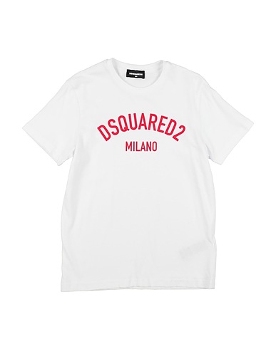 DSQUARED2 Ｔシャツ オフホワイト コットン 100%